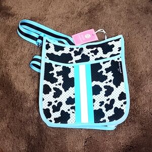 NWT "SIMPLY SOUTHERN" NEO COW PRINT CROSSBODY BAG